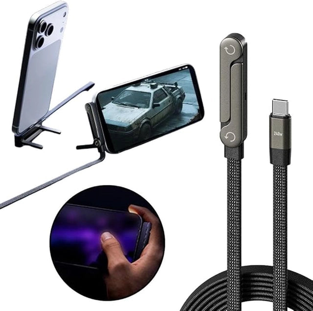 Viral super fast charging cord in compact design