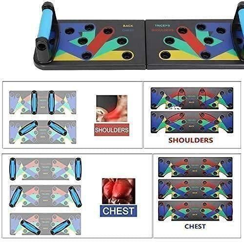 Portable 14-in-1 Push-Up Board Training System