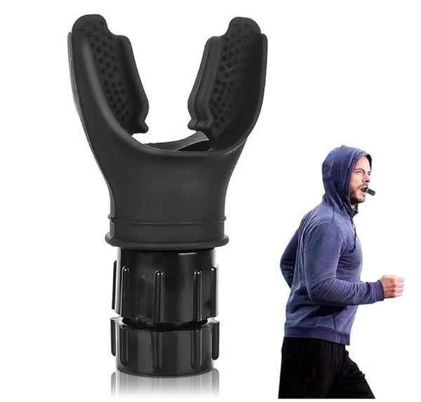 Portable Breathing Trainer | Adjustable Resistance Lung Exerciser | Boost Strength & Endurance