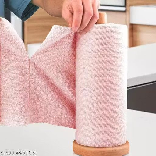 Reusable Microfiber Cleaning Cloth Roll | Washable Paper Towel Alternative | Absorbent Kitchen Wipes