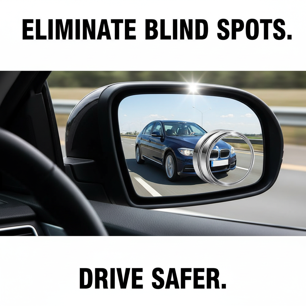 simplify Blind Spot Mirrors , Wide Angle Side Rear View Mirror for Cars