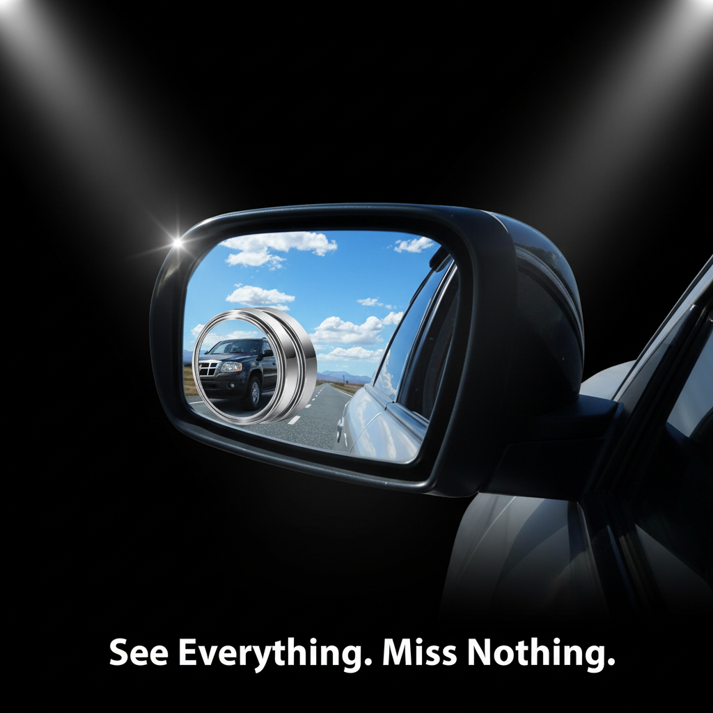 simplify Blind Spot Mirrors , Wide Angle Side Rear View Mirror for Cars
