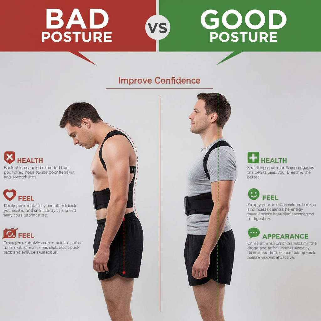 simplify™ Posture Corrector Belt — Adjustable Back Support for Men & Women