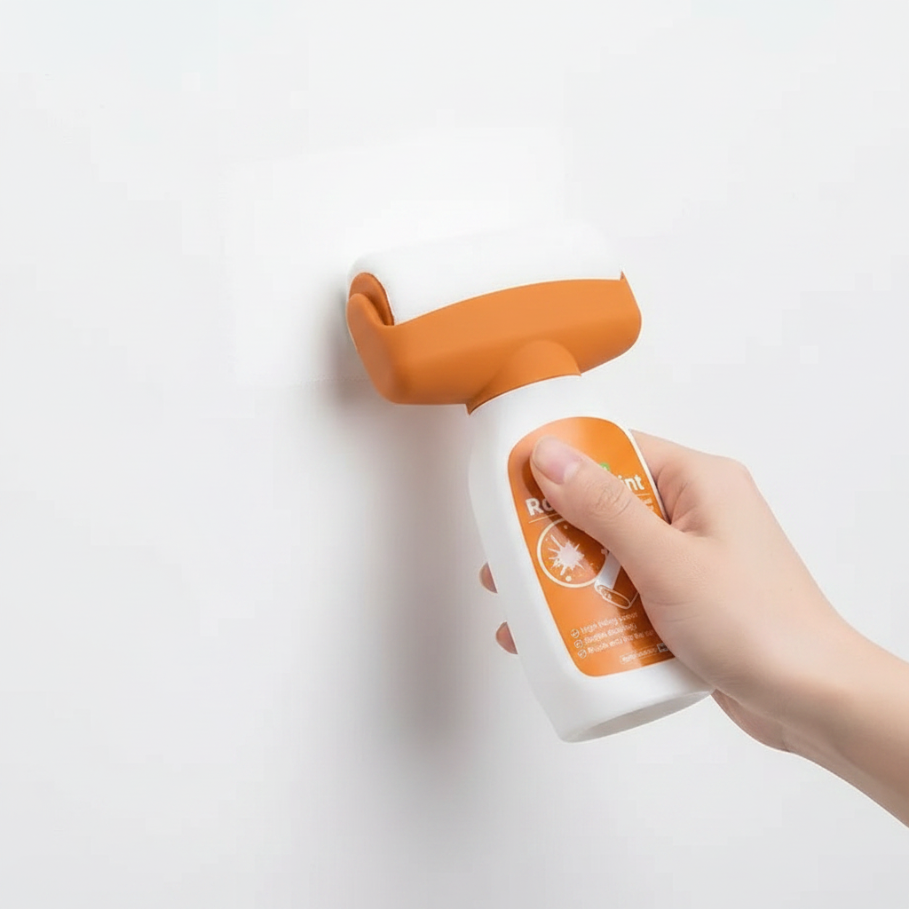 simplify™ Wall Repair Roller | 2-in-1 Paint Roller & Crack Filler for White Walls