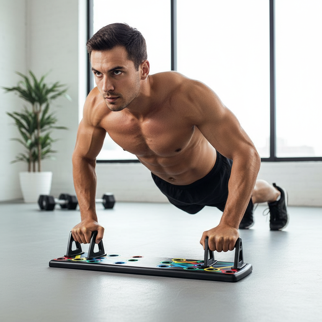 Portable 14-in-1 Push-Up Board Training System