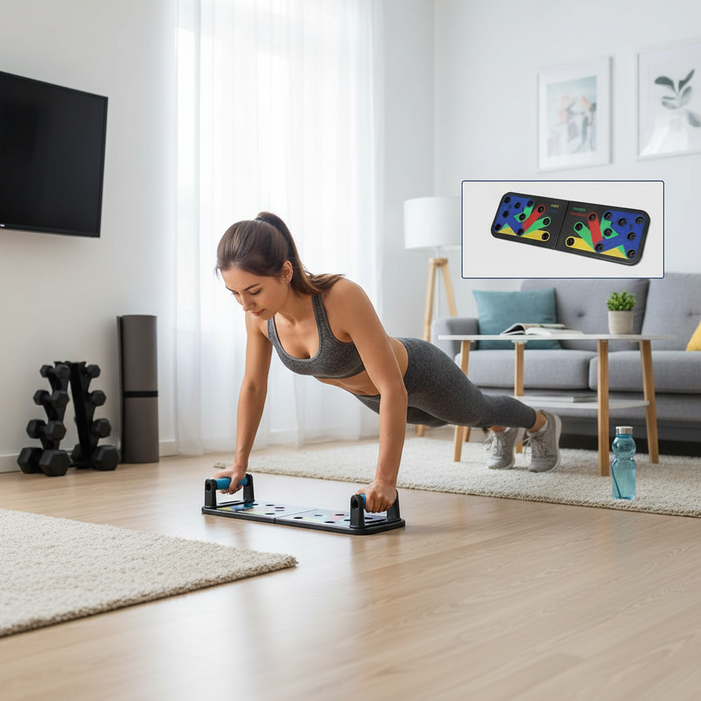 Portable 14-in-1 Push-Up Board Training System