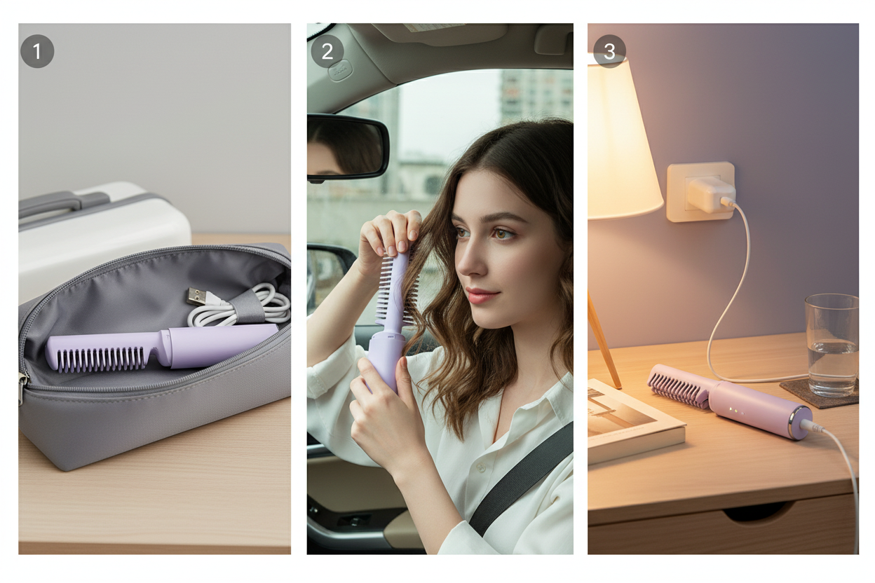 Rechargeable Mini Hair Straightener