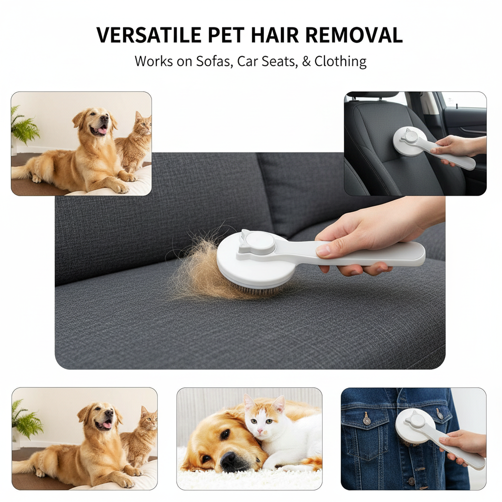 Pet Hair Removal Brush