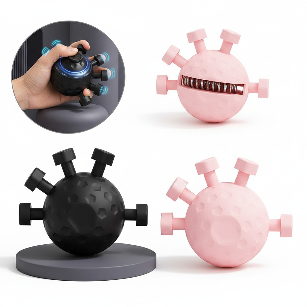 Hand Grip Strengthener | Finger & Wrist Exerciser for Strength, Fitness & Rehabilitation